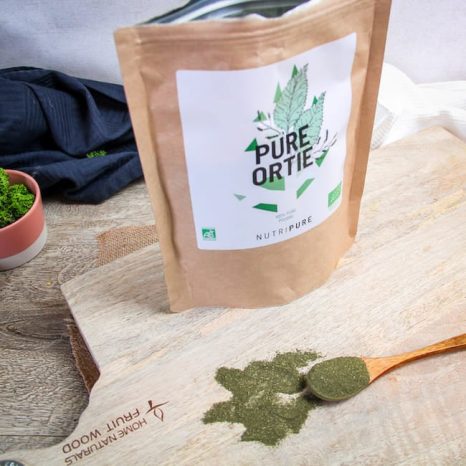 Feuilles d’Ortie Bio en Poudre 150 g Nutripure