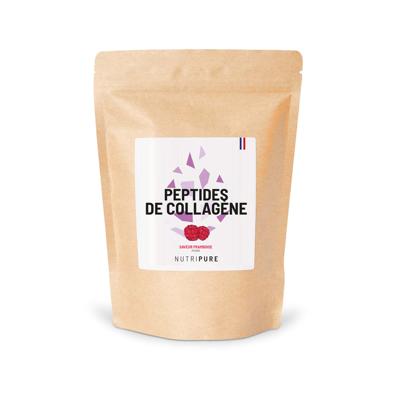 Collagène Peptides Peptan Nutripure Framboise Packshot Sachet 310g