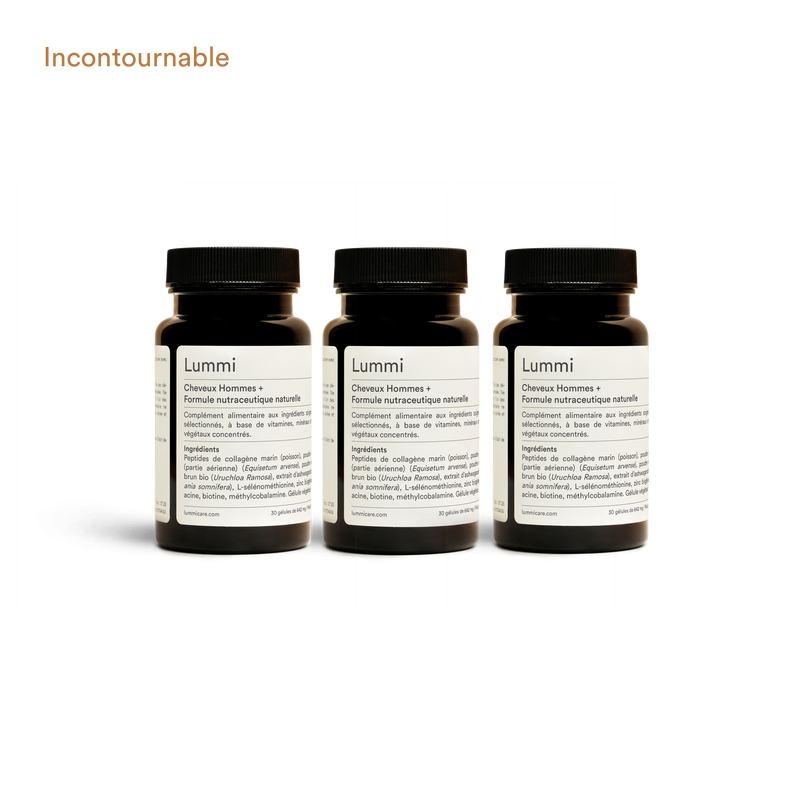 Lummi Men's Hair + Dietary Supplement for Hair and Nails