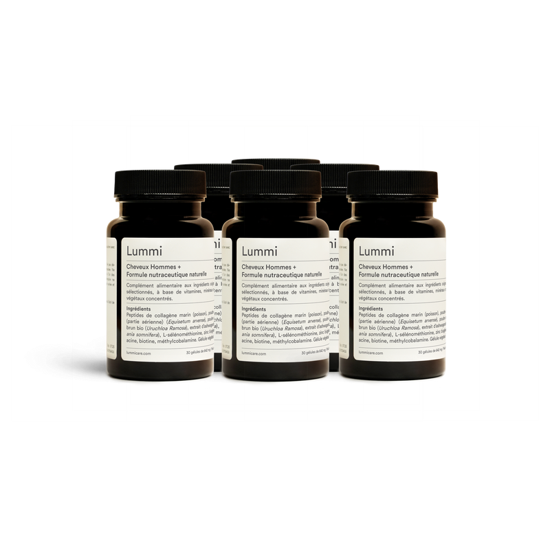 Lummi Men's Hair + Dietary Supplement for Hair and Nails