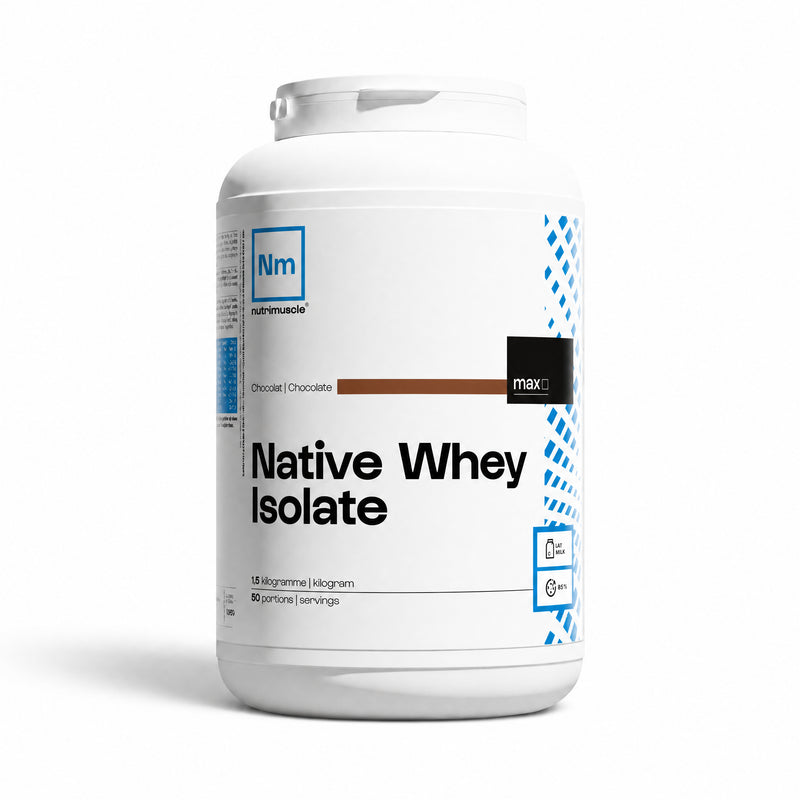 Whey Native Isolate Chocolat (Low lactose) Nutrimuscle