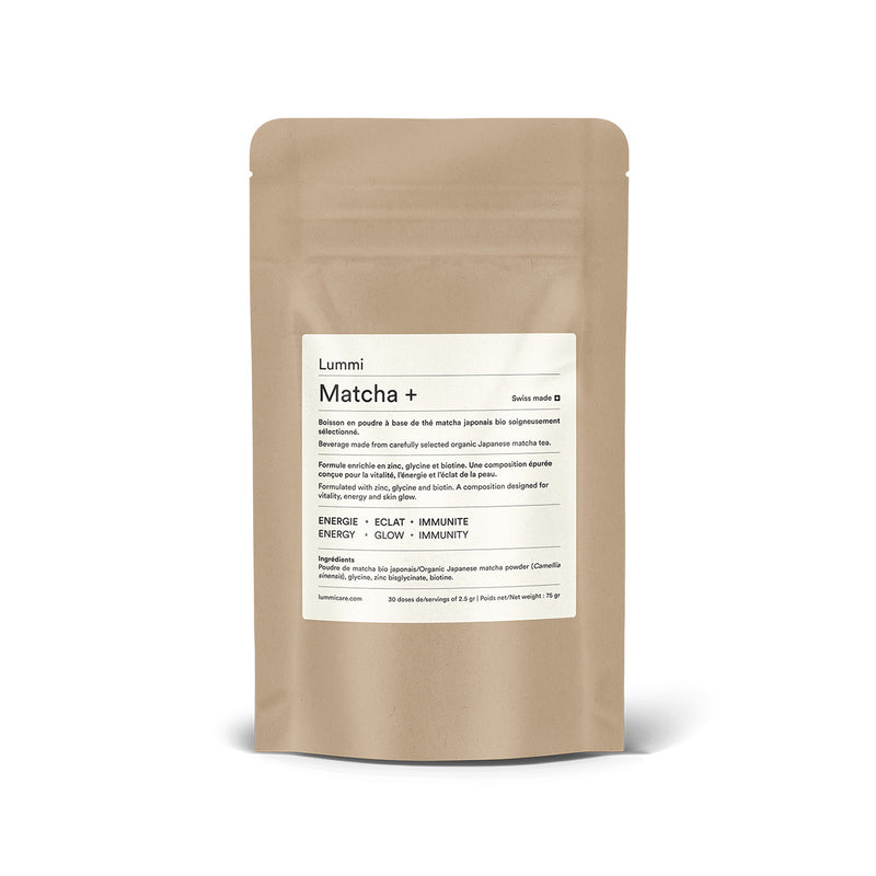 Matcha+ Lummi Bio Pulver – Beauty- und Energie-Ritual