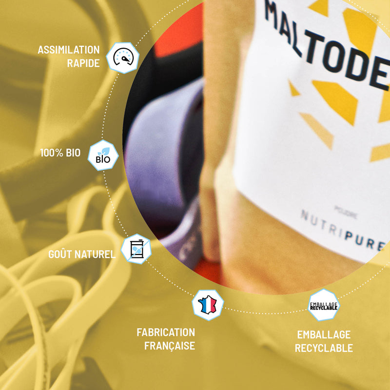 Maltodextrine Bio en Poudre Nutripure - Glucides à Assimilation Rapide