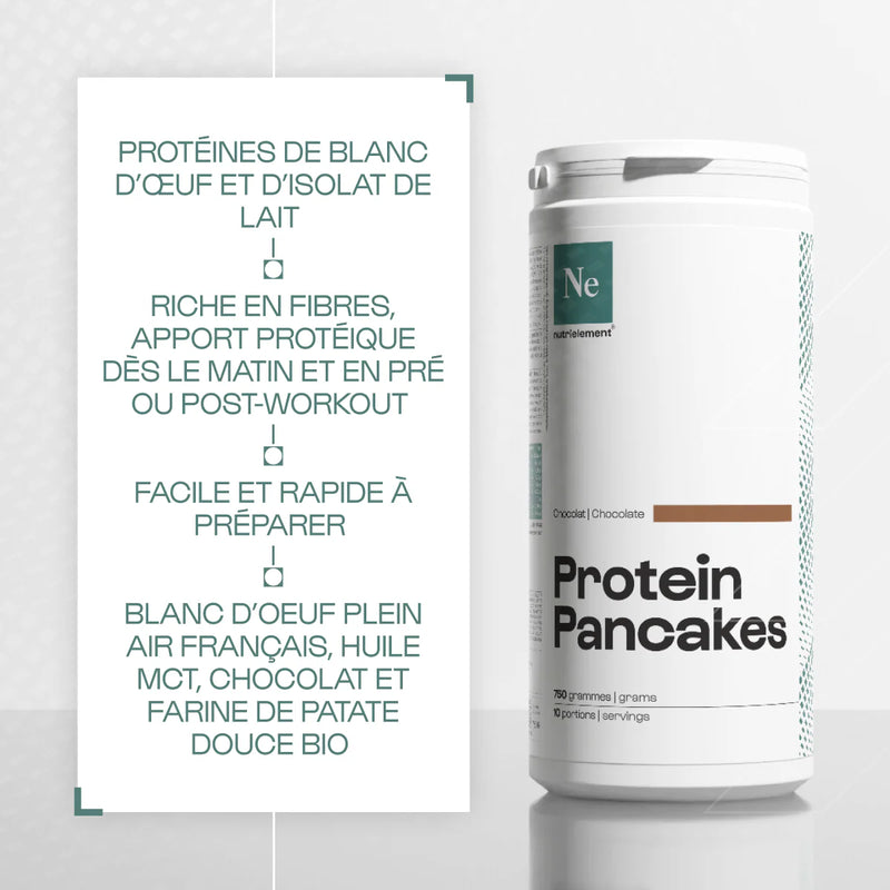 Mix Pancakes Protéinés Chocolat Nutrimuscle