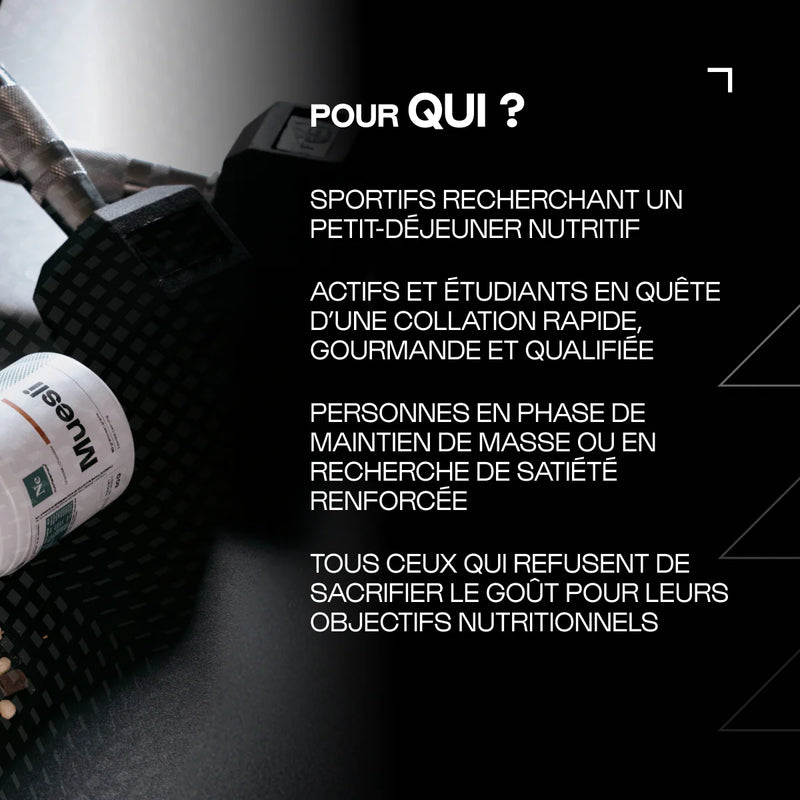 Muesli protéiné Chocolat Nutrimuscle