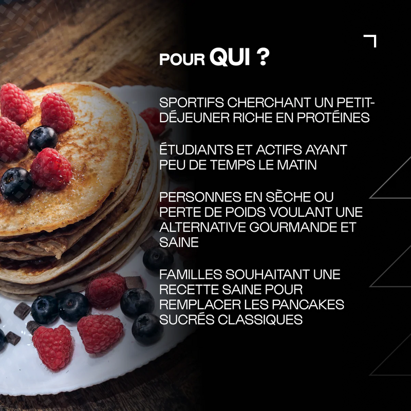 Mix Pancakes Protéinés Chocolat Nutrimuscle