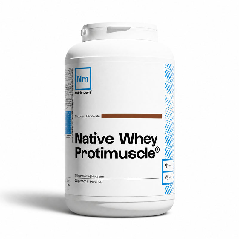 Protimuscle Nutrimuscle Whey Native Caseine Chocolat 1kg
