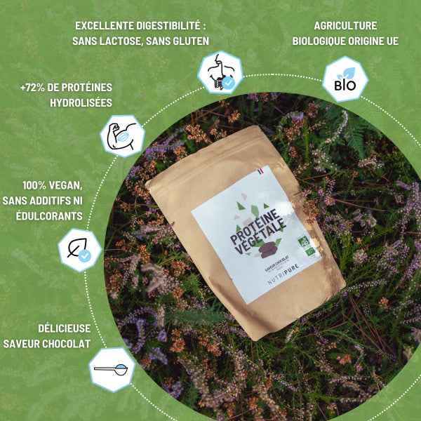 Protéine Vegan Bio Nutripure Chocolat