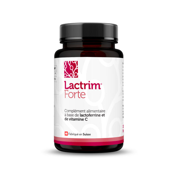 Lactrim Lactofer Complément lactoferrine infection muqueuses respiratoires digestives anémie fer