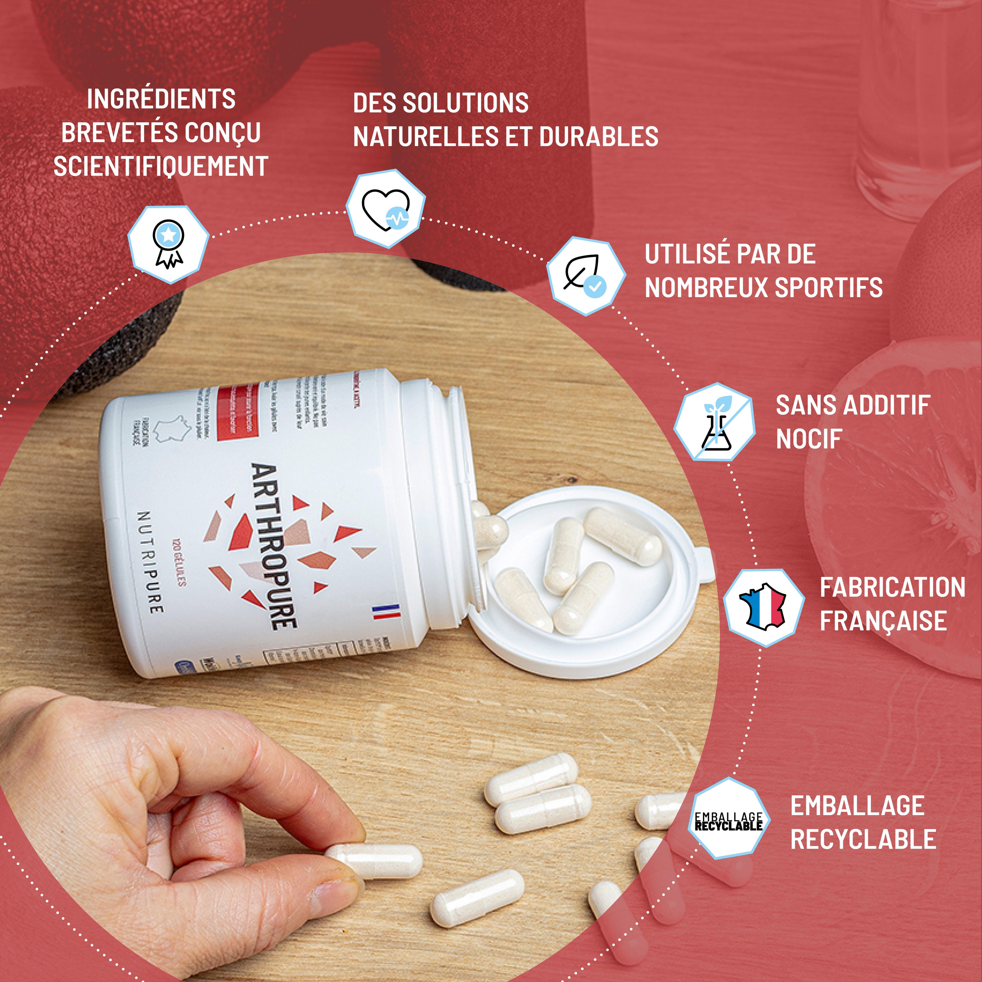 Arthropure Nutripure - Soutien Cartilages et Articulations