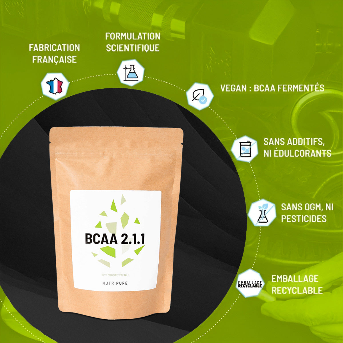 BCAA 2.1.1 Nutripure – Essential Amino Acids