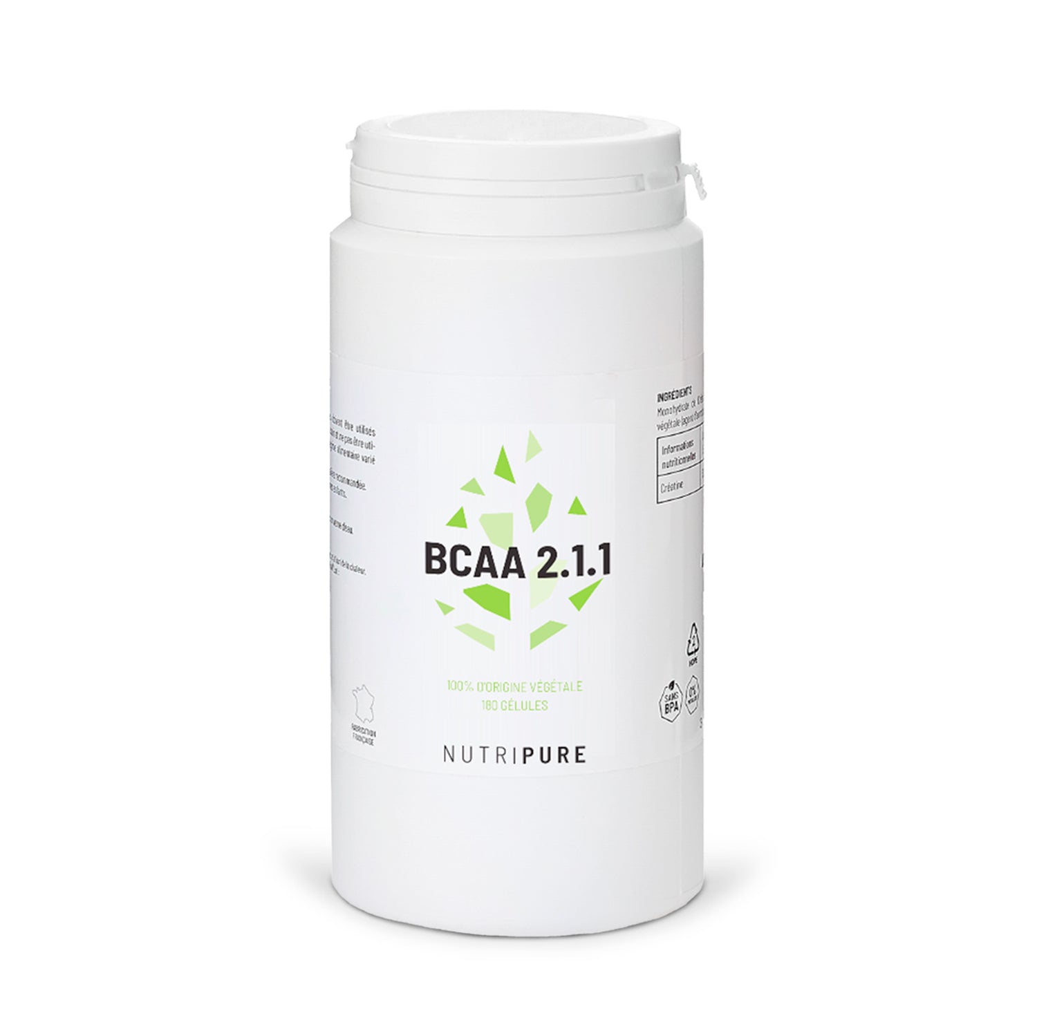 BCAA 2.1.1 Acides aminés essentiels Nutripure en gelules ProFeel
