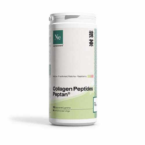 Collagène Peptan® Matcha-Framboise Nutrimuscle 500g - Peptides de Collagène Type 1