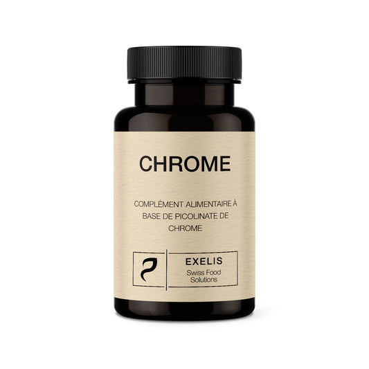 Chrome 150 µg - 60 gélules - Chrome Picolinate - Métabolisme