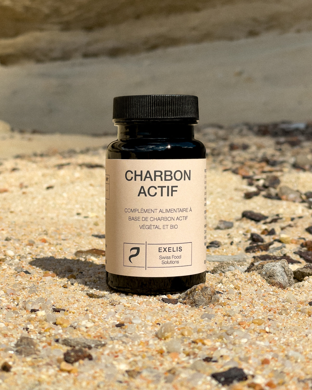 Complément alimentaire à base de charbon actif végétal et bio - Exelis