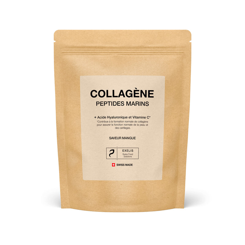 Exelis Pouche Collagene Marin Peptides Mangue Avant