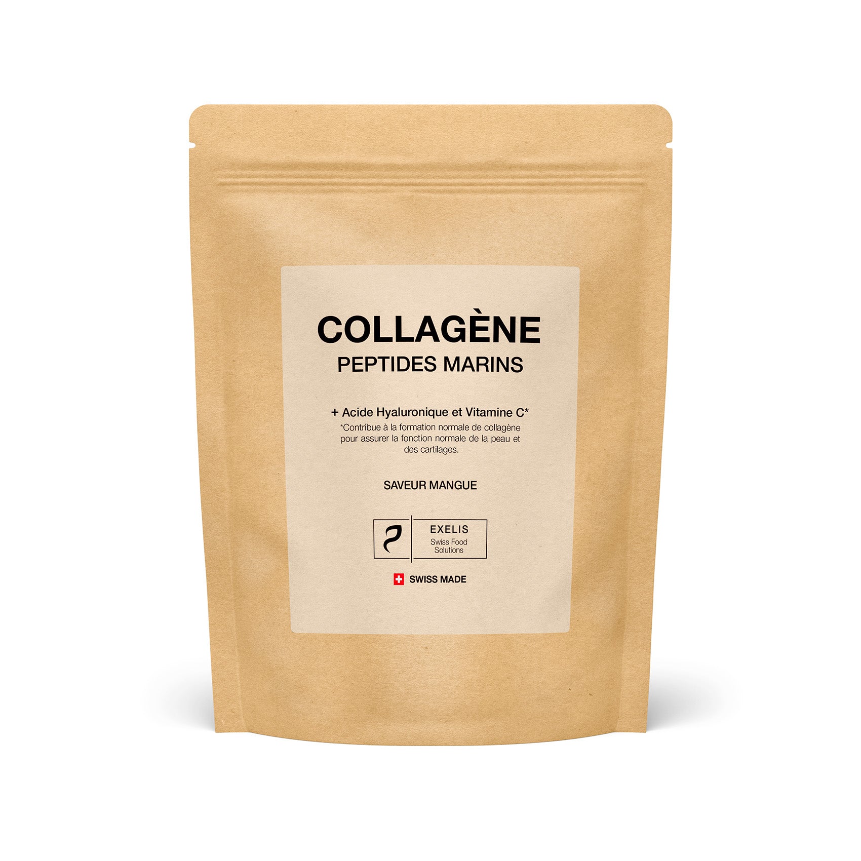 Exelis Pouche Collagene Marin Peptides Mangue Avant