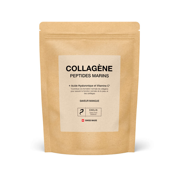Exelis Pouche Collagene Marin Peptides Mangue Avant