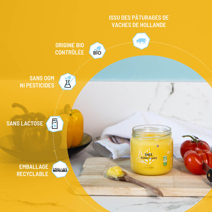 Bio Ghee - Geklärte Butter 300g Nutripure