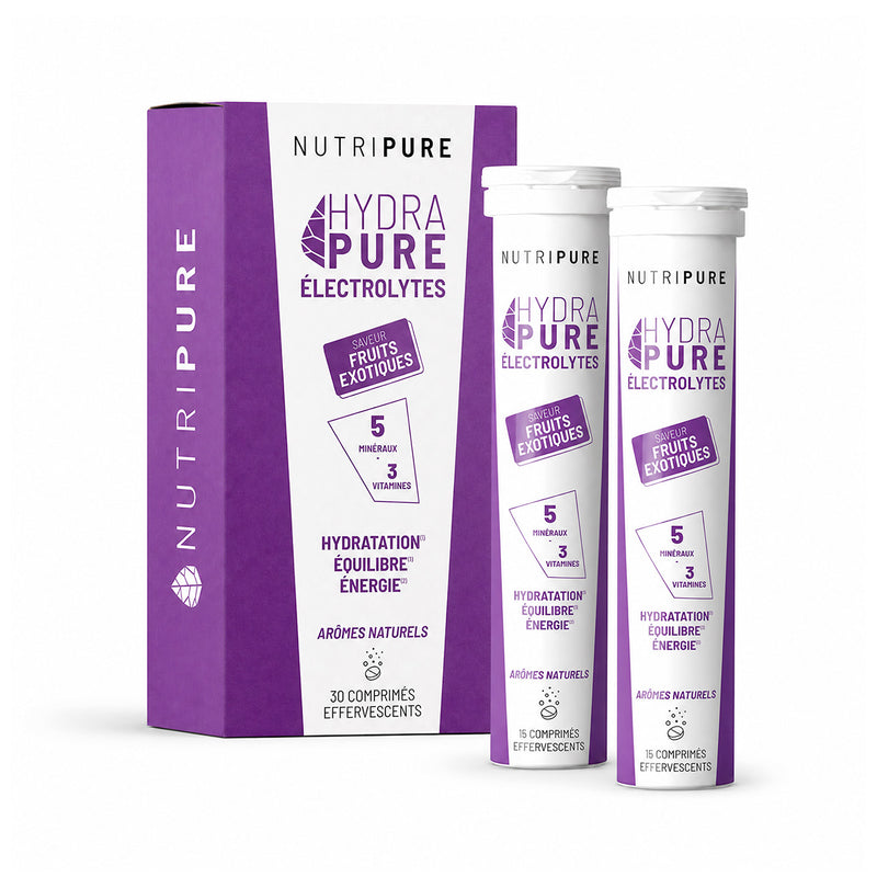 Hydrapure Électrolytes et Vitamines Nutripure Fruits Exotiques