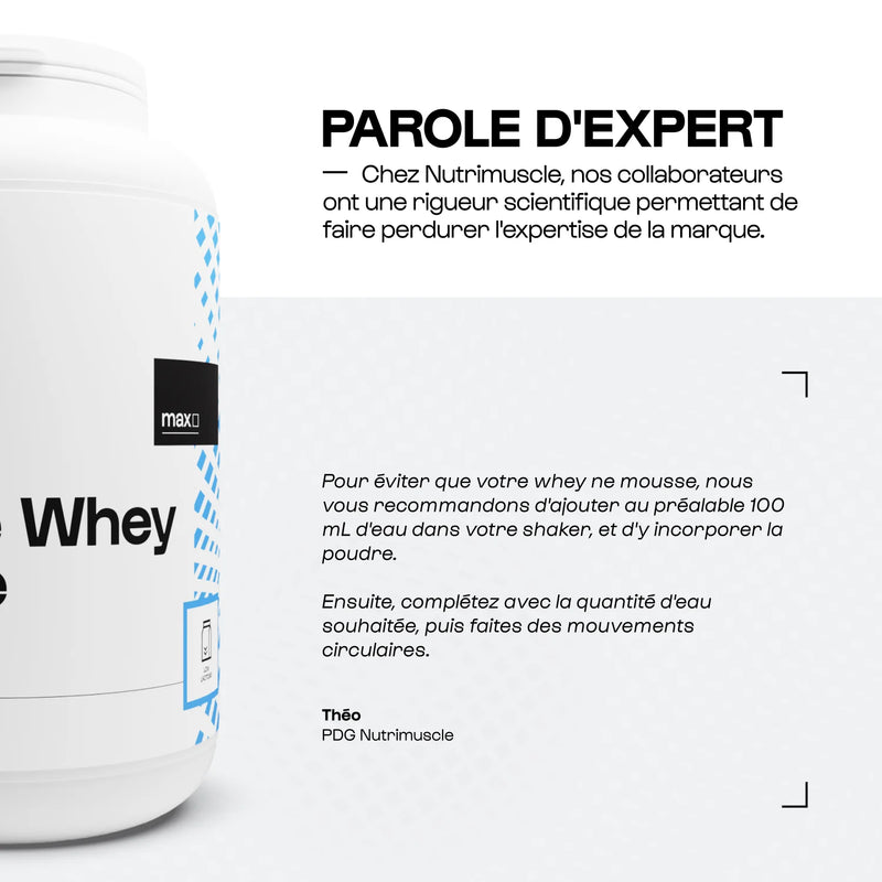 Whey Native Isolate (Low lactose) Nutrimuscle