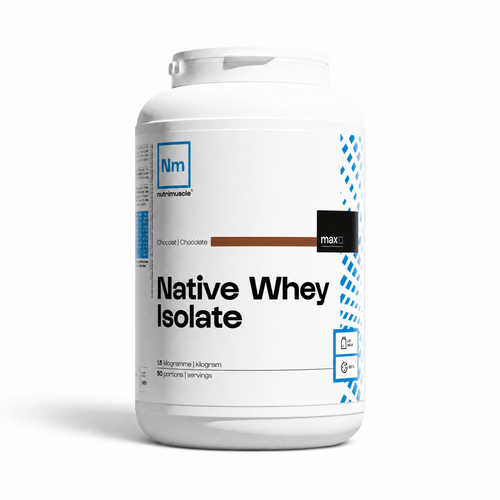 Whey Native Isolate Chocolat (Low lactose) Nutrimuscle
