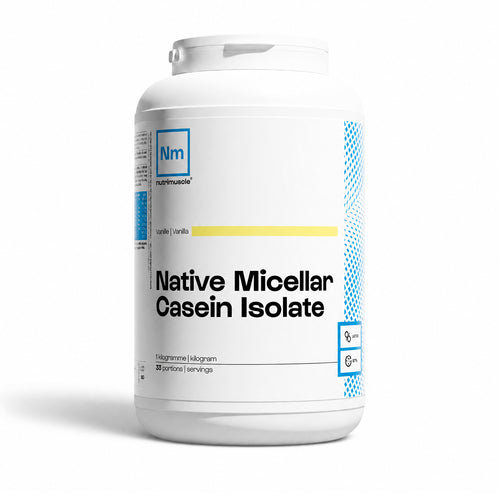 Isolat de Caseine Micellaire Native Chocolat Nutrimuscle Packshot
