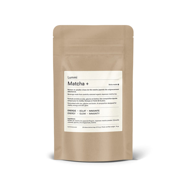 Matcha+ Lummi Bio Pulver – Beauty- und Energie-Ritual