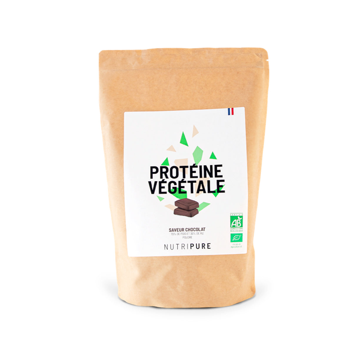 Nutripure Pouche Protein Vegan Chocolat
