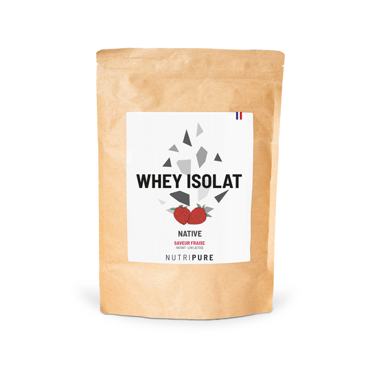 Whey Isolate Native Protéine Fraise Nutripure