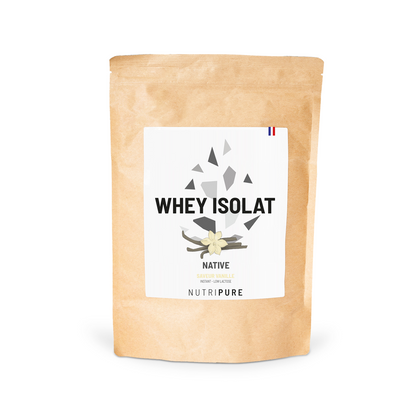 Whey Isolate Native Protéine Vanille Nutripure