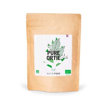 Poudre d'ortie bio 150 g Feuilles d'ortie Nutripure