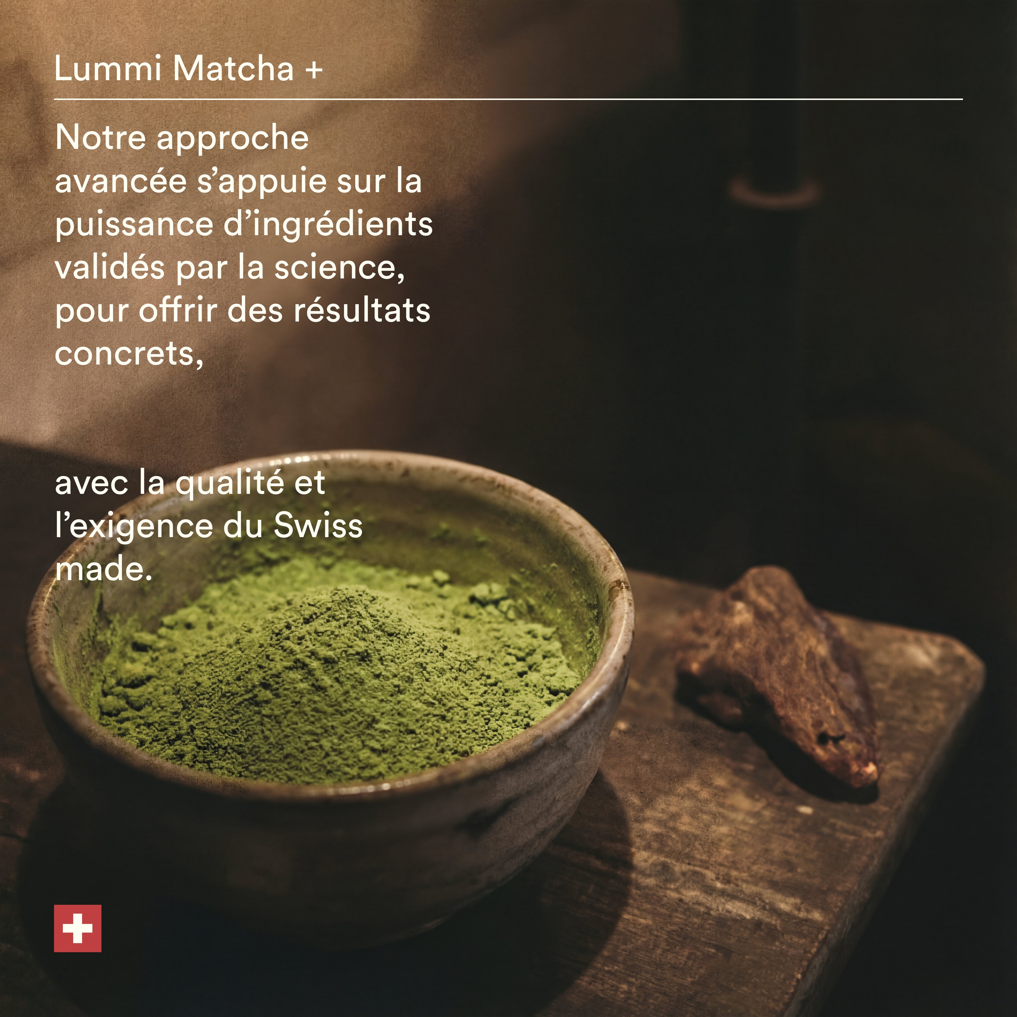 Thé Matcha+ Lummi Bio en Poudre – Rituel Beauté et Énergie