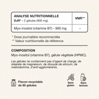 Tableau VNR et composition Myo-inositol Exelis