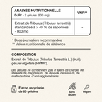Tableau VNR et composition Tribulus Terrestris Exelis