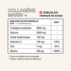 Tableau Valeur Nutritionnelle de Reference collagene marin Exelis