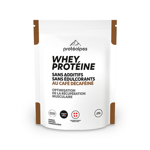 Whey Protéine Café Décaféiné Protéalpes Classique