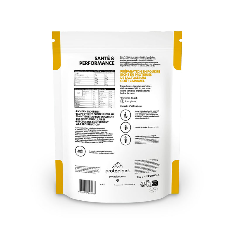 Whey Protéine Cacao Protéalpes Classique