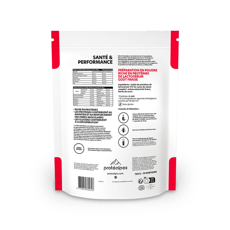 Whey Protéine Cacao Protéalpes Classique