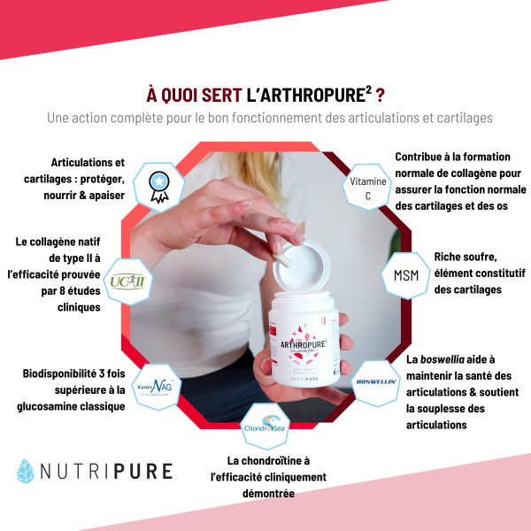 Arthropure Nutripure - Soutien Cartilages et Articulations