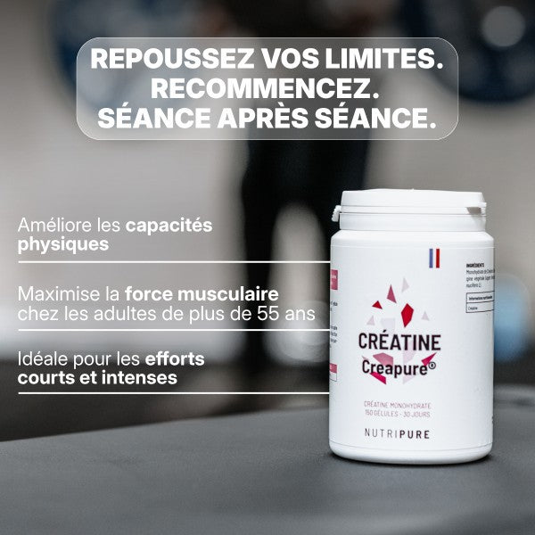 Créatine en Gélules Creapure® Nutripure