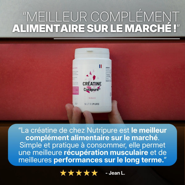 Créatine en Gélules Creapure® Nutripure