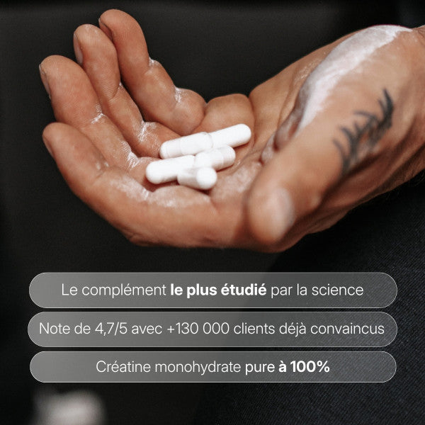 Créatine en Gélules Creapure® Nutripure