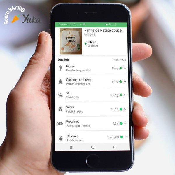 Farine de Patate Douce Bio Nutripure - 750g