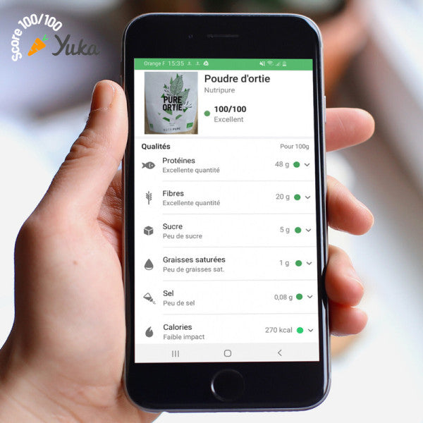 Foglie di Ortica Bio in Polvere 150 g Nutripure