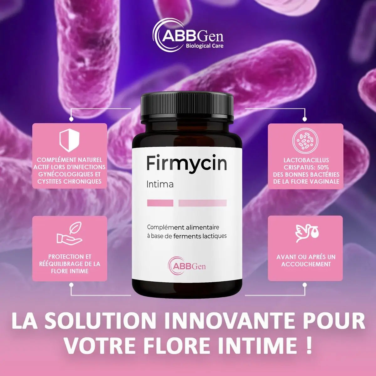 FIRMYCIN Forte - Équilibre Flore Vaginale - Infections Gynécologiques