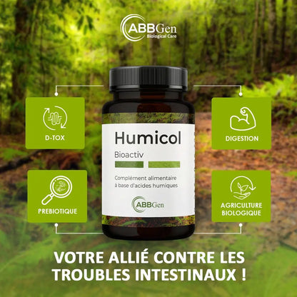 HUMICOL 400mg - Détoxification Muqueuse Intestinale - Acides Humiques