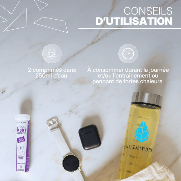 Hydrapure Électrolytes et Vitamines Nutripure Fruits Exotiques