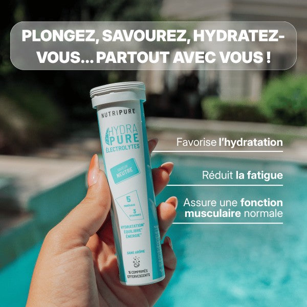 Hydrapure Électrolytes et Vitamines Nutripure Neutre