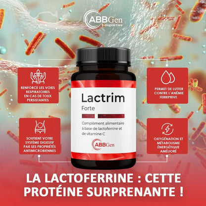 LACTRIM 285 - Lactoferrine - Infections Virales et Bactériennes - Anémie Ferriprive